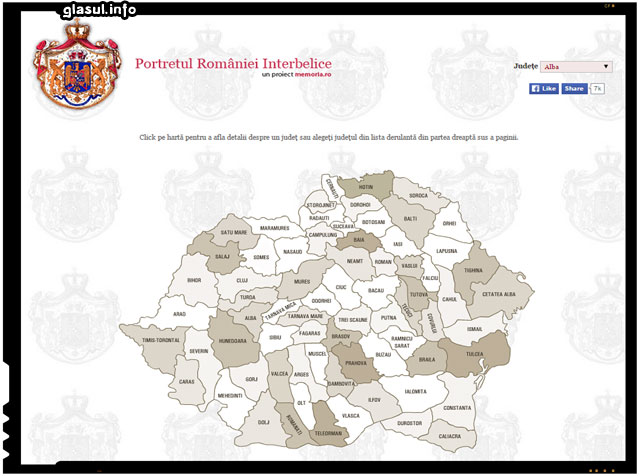 Proiectul ”Portretul României interbelice”, o imagine fascinanta asupra trecutului, captura imagine: romaniainterbelica.memoria.ro