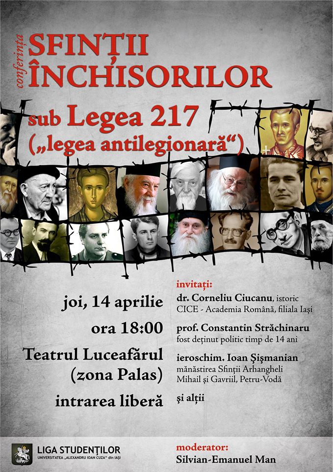 Sfinţii închisorilor sub Legea 217 („legea antilegionară”)