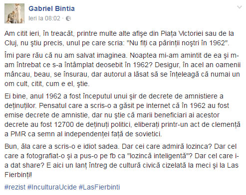 Ce mai vrea strada? Mentinerea detinutilor politici in inchisori!