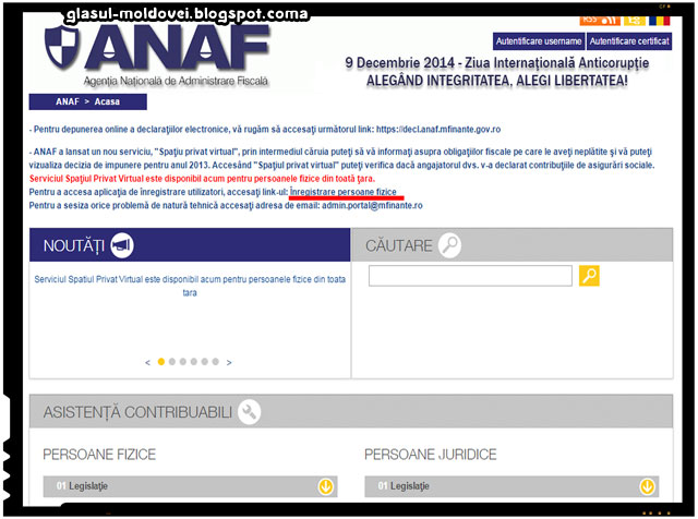 ANAF - Romanii isi pot verifica electronic situatia fiscala