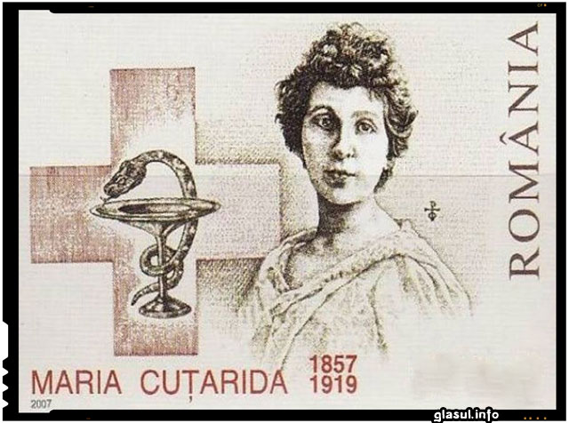 La 10 februarie1857 s-a născut Maria Cuţarida-Crătunescu, prima femeie medic din România