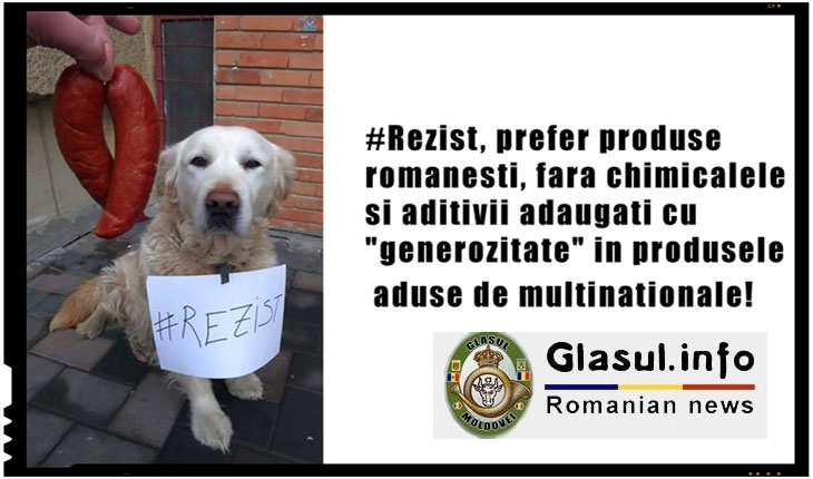 #Rezist, prefer produse romanesti, fara chimicalele si aditivii adaugati cu "generozitate" in produsele aduse de multinationale!, Foto: facebook.com