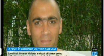 Un jurnalist din Transnistria a fugit de frica KGB-ului