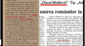 Glasul Moldovei – amintiri din trecut