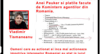 Volodea Tismeninski, khazar bolsevic, si interlopul Marco Maximilian Katz, reprezentantul mafiei masonice a lui Adrian Nastase!