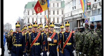 24 Ianuarie 2015, Defilarea detaşamentelor militare la Iaşi