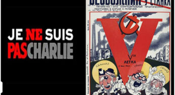 A fost initiata o miscare impotriva fenomenului “Charlie Hebdo”. In 1922 in Rusia exista o revista uimitor de asemanatoare cu “Charlie Hebdo”.