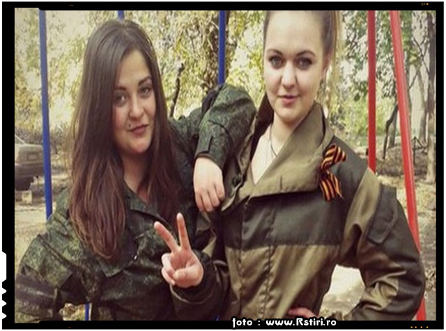FOTO - Lunetistă de 19 ani, Arestata pentru Executarea unor Soldati Ucrainieni