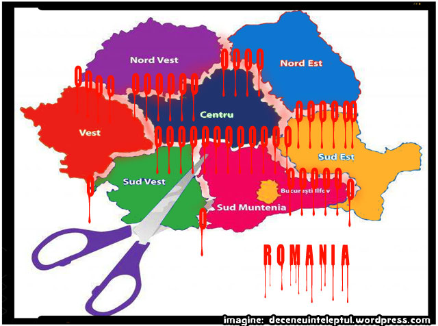 Descentralizarea României , sau ultimii pași spre desființarea unui stat, imagine: deceneuinteleptul.wordpress.com