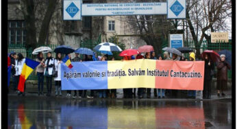 NU desființării Institutului Cantacuzino – Miting la Palatul Cotroceni, marți 7 aprilie 2015