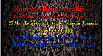 Romanii moldoveni din Basarabia raspund la chemarea Tarii alaturi de diaspora romaneasca!