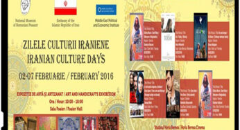 ZILELE CULTURII IRANIENE LA MUZEUL NATIONAL AL TARANULUI ROMAN