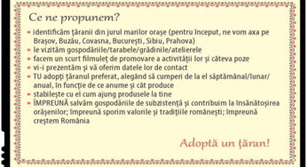 Initiativa inedita: Adopta un taran