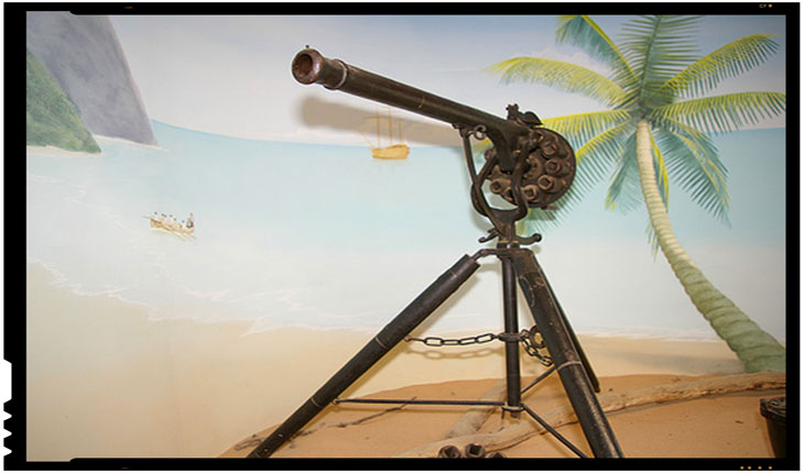 La 15 mai 1718 a fost patentata prima mitraliera din lume de catre James Puckle, un avocat din Londra