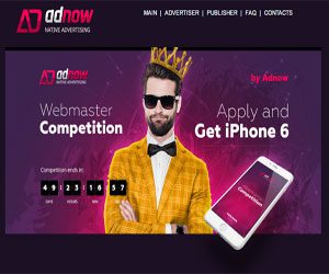 Adnow, Monetizare site, Monetize your site