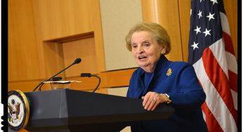 Agentii globalizarii apasa pe acceleratie! Madeleine Albright: “Sunt gata sa fiu inregistrata ca musulmanca!”