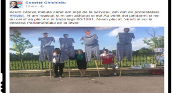 “Chichirăciunile” societatii romanesti! Lucru necurat maica de cum nu le sunt masurate spinarile celor care protesteaza neautorizat!?