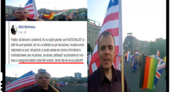 Jurnalistul Albin Marinescu: “Tefelistii sustin starea de colonie a Romaniei, de aceea defileaza la potestele lor cu steagurile statelor ostile tarii noastre, taman aia de ne-au praduit!”