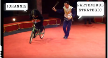 Ce-avem în fruntea României? Un urs nătâng pedalând “pas cu pas” o bicicletă șchioapă către … Europa