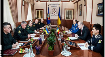 Garda Națională a Ucrainei, instruită și consiliată de către Jandarmeria Română în cadrul unui proiect bilateral