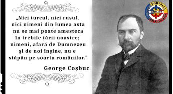 George Coșbuc: „Nimeni, afară de Dumnezeu şi de noi înşine, nu e stăpân pe soarta românilor”