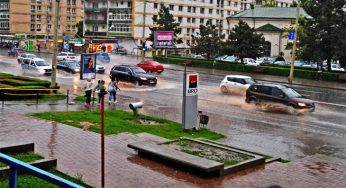 Prima ploaie de vară a transformat Iașul într-o mică Veneție
