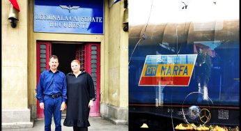 Întâlnire între senatoarea Diana Iovanovici Șoșoacă și Marian Epure, pentru a identifica soluții de redresare a CFR Marfă