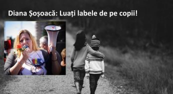 Diana Iovanovici-Șoșoacă: Luați labele de pe copii!