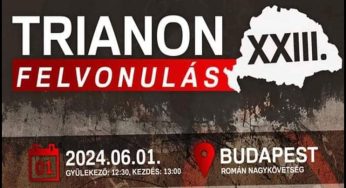 Manifestări aprobate la Budapesta împotriva Tratatului de la Trianon