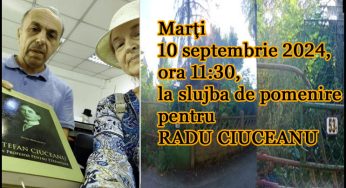 Comemorare: DOI ANI FĂRĂ RADU CIUCEANU