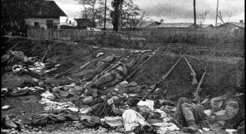 10 Octombrie 1916 – Masacrul din Gara Bartolomeu, unde 250 de militari români sunt omorâţi cu focuri de mitralieră şi grenade de mână