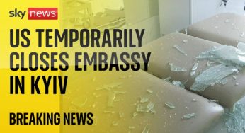 Ambasada SUA la Kiev se închide după un avertisment privind un ATAC AERIAN ”semnificativ”. Ambasada ROMÂNIEI și alte trei ambasade își reduc sau suspendă activitatea