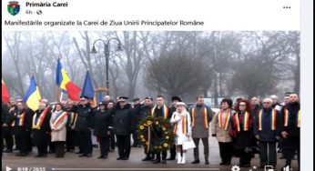 Românii sunt cenzurați la Carei de primarul UDMR. Poezia ,, Un glas peste Carpați,, a fost scoasă din înregistrarea de pe pagina Primăriei de Ziua Unirii Principatelor Române