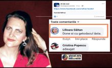 Lilioara Găitan, cadru didactic la Suceava, hărțuitor politic și ideologic pe Facebook, Foto: Facebook / Lilioara Găitan