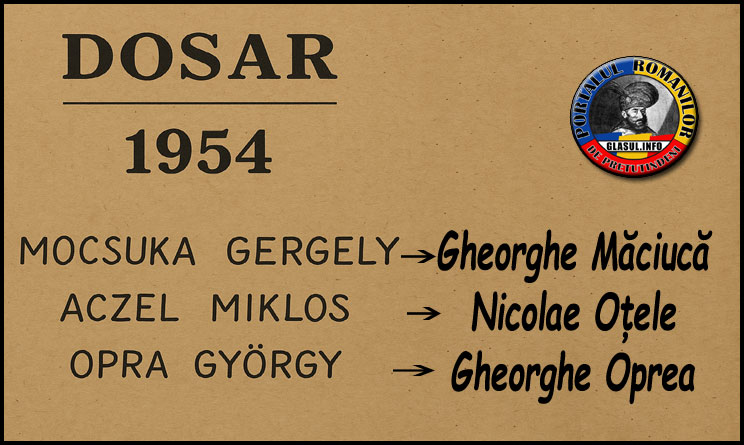 25 Aprilie 1954 - O situaţie aproape incredibilă, numele unor români decedați maghiarizate pe adeverințele de înhumare