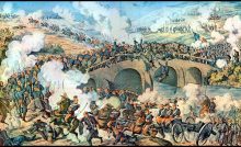 24 Aprilie 1877 - Începe războiul ruso–turc, la care ia parte și România, dornică să–și consfințească independența de stat deplină
