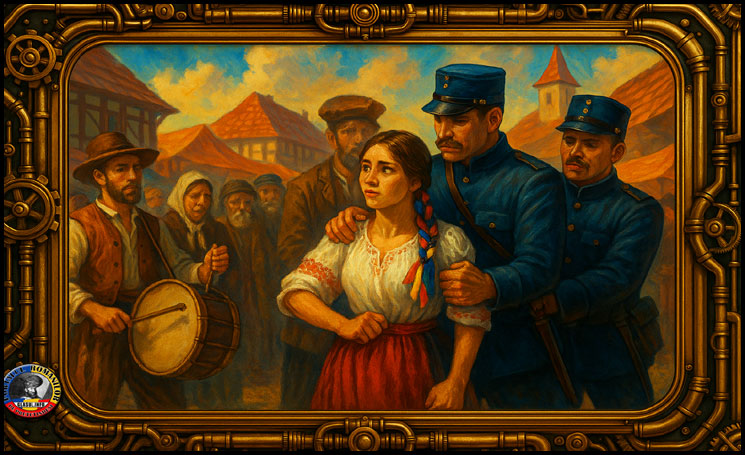 9 Iulie 1907 - Era doar o femeie simplă, cu panglica-n păr. Dar era destul ca să cutremure frica imperiului