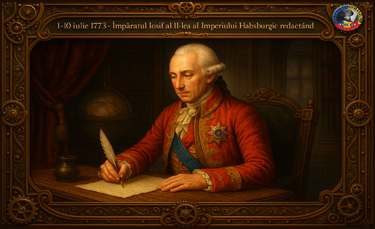 10 Iulie 1773 - Raportul împăratului Iosif al II-lea menționa că multe familii de români au emigrat în Moldova sau Țara Românească