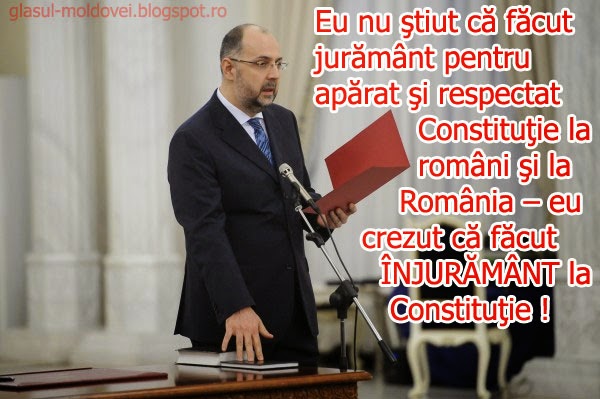 INJURAMANT facut Constitutiei Romaniei!