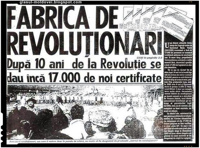 Revolutie cu simbrie, fabrica de revolutionari