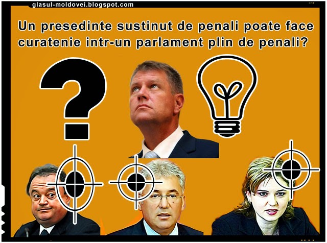 Un presedinte sustinut de penali poate face curatenie intr-un parlament plin de penali?