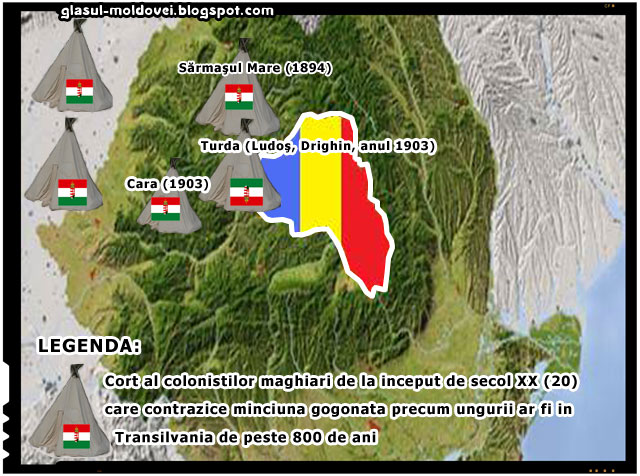 Ungurii nu sunt in Transilvania de 800 de ani! Unora nici macar nu le-a putrezit inca panza corturilor folosite pentru colonizare!