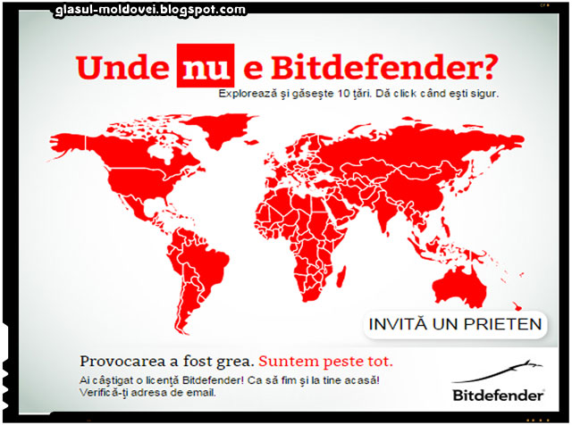 Castiga o licenta gratuita de la Bitdefender