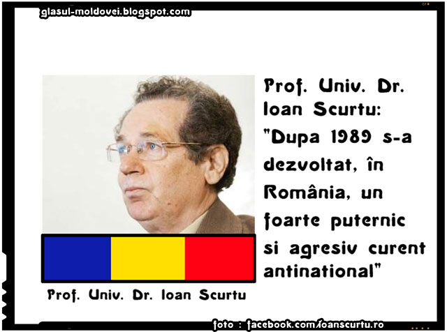 Prof. Univ. Dr. Ioan Scurtu: “După 1989 s-a dezvoltat, în România, un foarte puternic şi agresiv curent antinaţional”