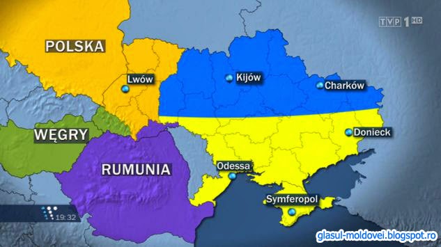 Rusia a trimis propuneri oficiale de impartire a Ucrainei intre Rusia , Polonia , Romania si Ungaria