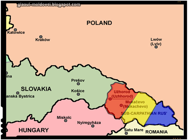 Transcarpatia – Nordul Maramuresului istoric