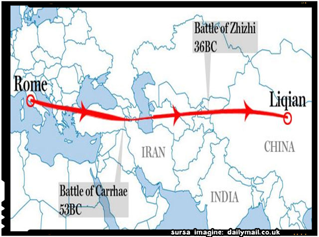 Urmașii masageților trăiesc și in China, sursa imagine: dailymail.co.uk/