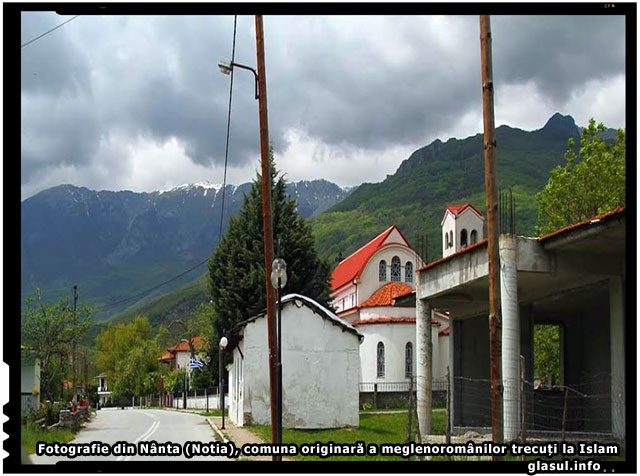 Fotografie din Nânta (Notia), comuna originară a meglenoromânilor trecuți la Islam., foto : facebook.com/meglenoromanii