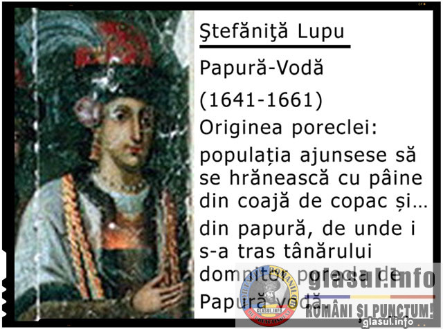 “Papură-Vodă” a existat cu adevarat