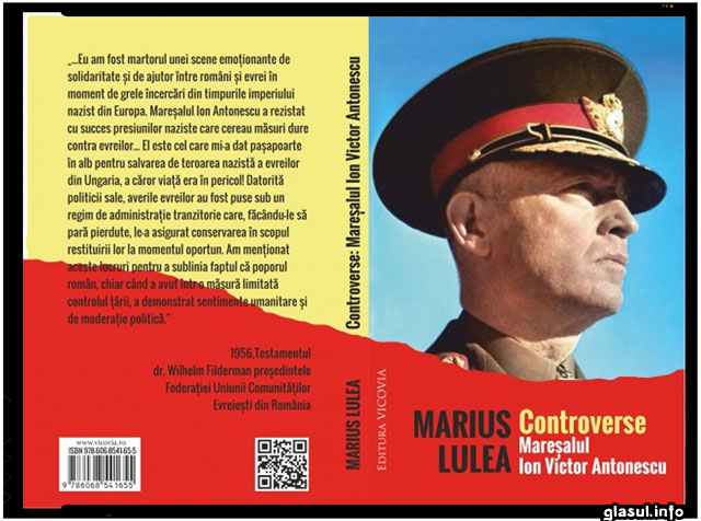 Lansare de carte la Iasi : "Controverse. Maresalul Ion Victor Antonescu", de Marius Lulea, sursa imagine: luleamariusdorin.ro